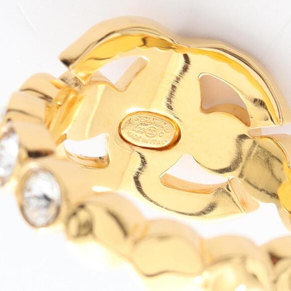 CHANEL Authentic White Logo Ring - Picture 4 of 6